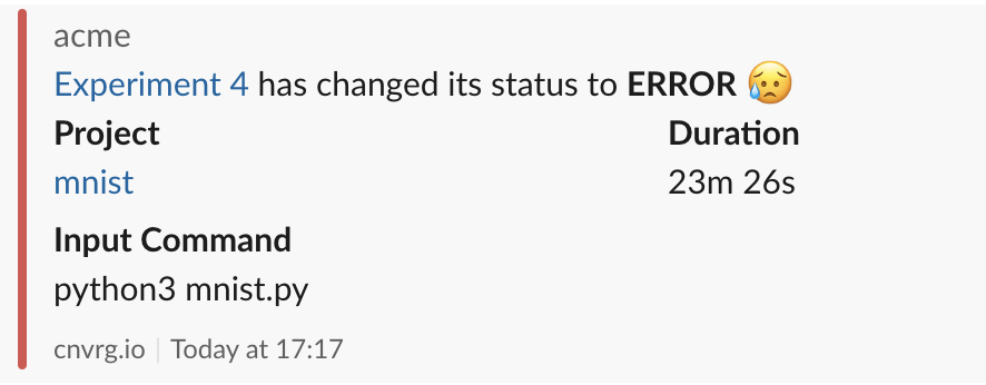 Slack Error